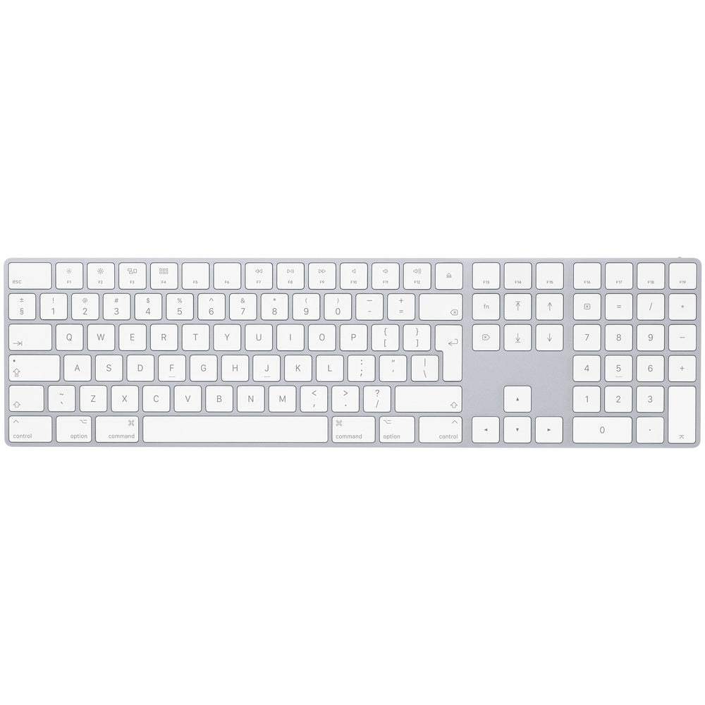Cumpara Tastatura Apple Magic cu Numeric Keypad, layout INT, Silver de la Mesterul Minune