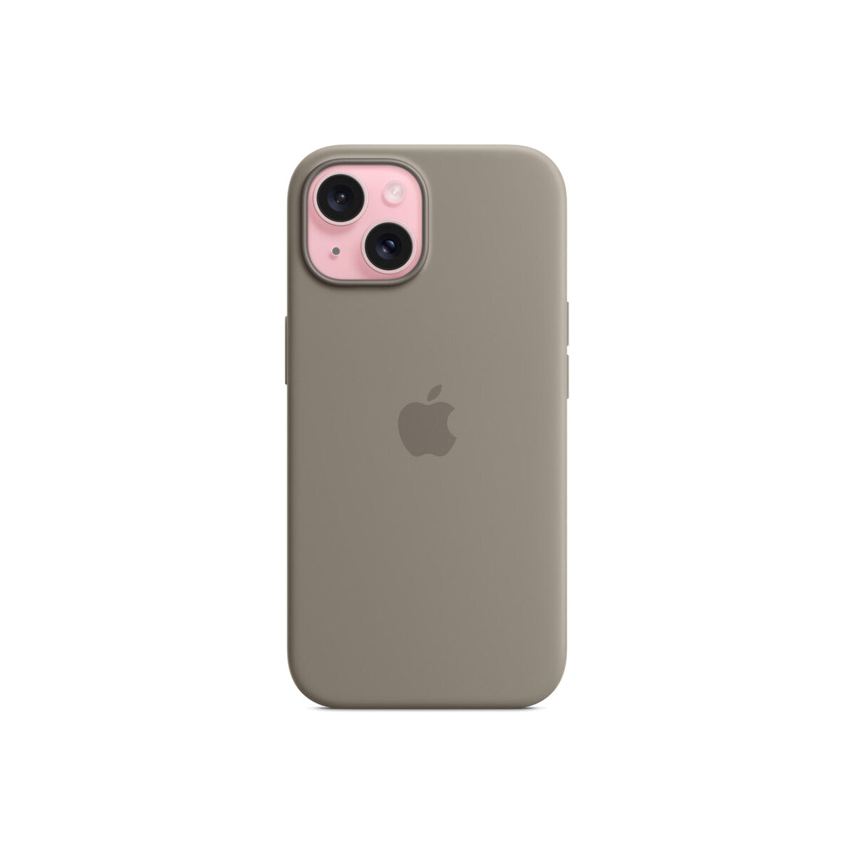 Cumpara Husa de protectie Apple cu MagSafe pentru iPhone 15, Silicon, Clay de la Mesterul Minune