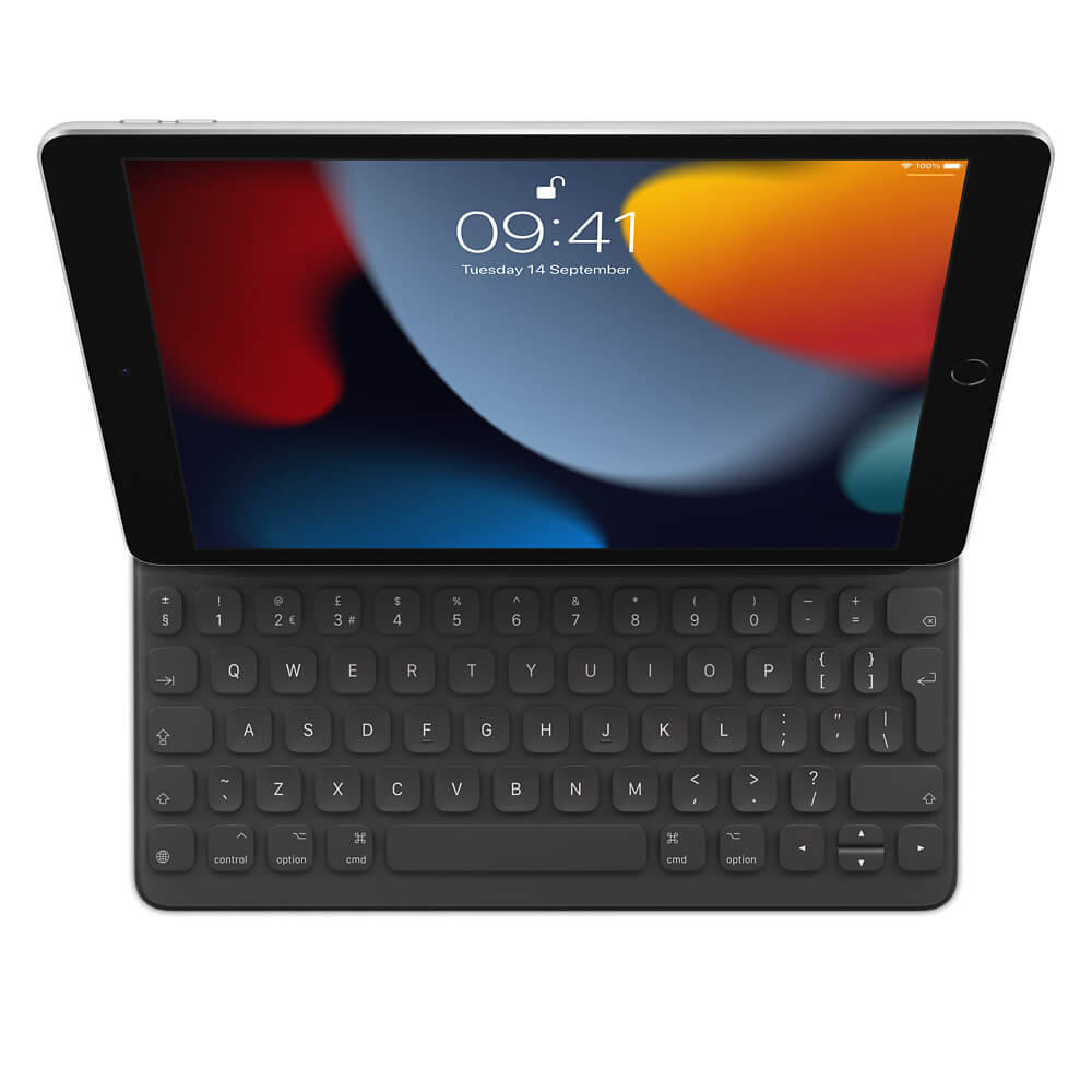 Cumpara Husa cu tastatura Apple Smart Keyboard pentru iPad 7/8/9 si iPad Air 3, layout INT de la Mesterul Minune