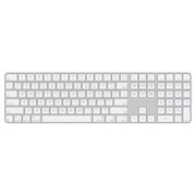 Cumpara Tastatura Apple Magic Keyboard (2024) cu Touch ID si Numeric Keypad, US KB, Alb de la Mesterul Minune