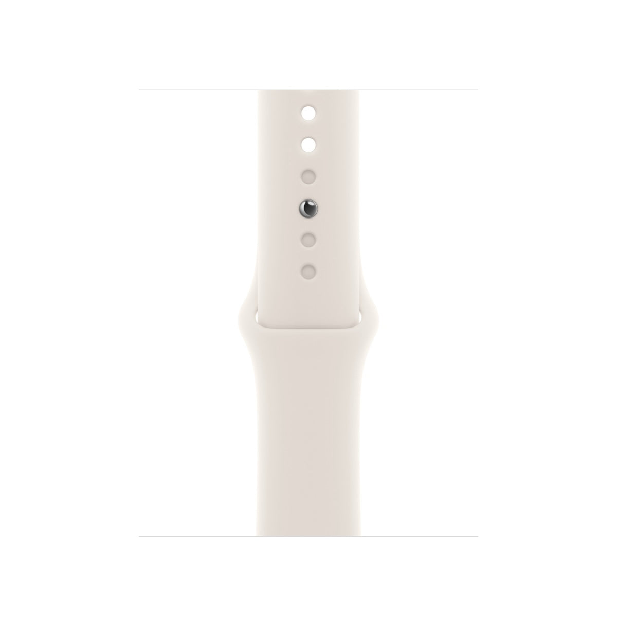 Cumpara Curea Apple pentru Apple Watch 42mm Sport Band, Starlight Sport Band, M/L de la Mesterul Minune