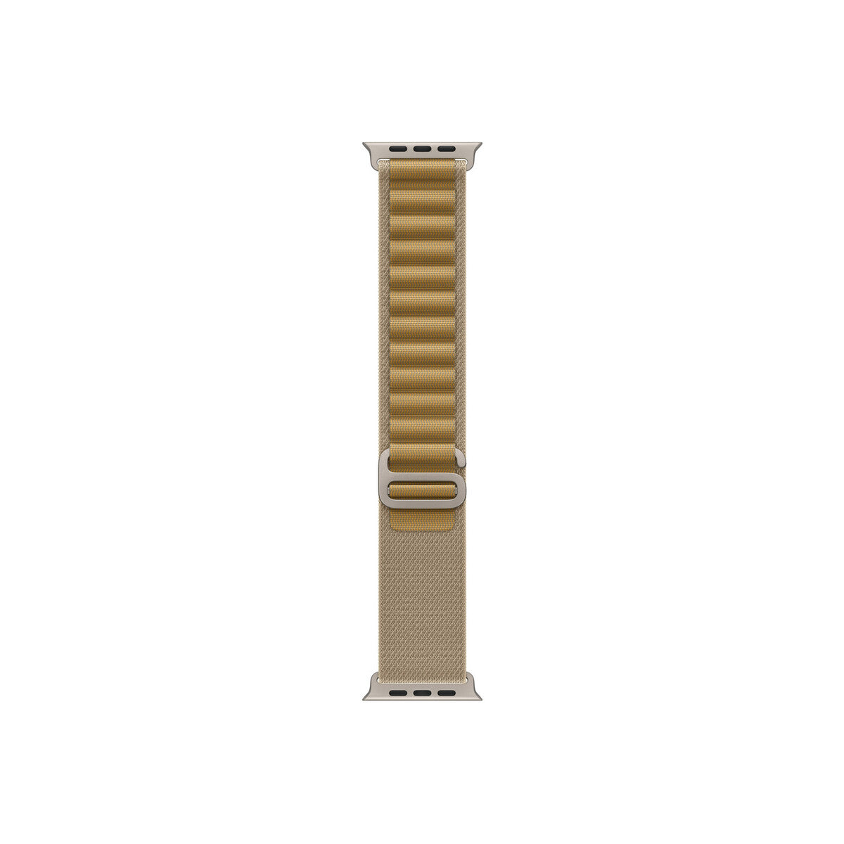 Cumpara Curea Apple pentru Apple Watch 49mm Tan Alpine Loop, Medium, Natural Titanium Finish de la Mesterul Minune