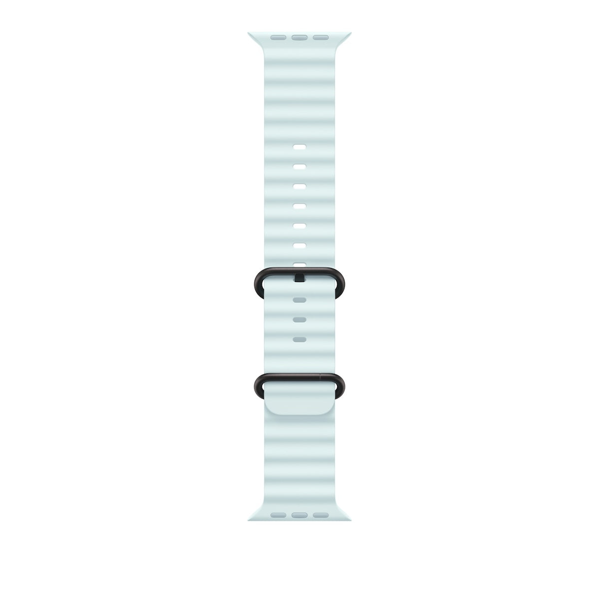 Cumpara Curea Apple pentru Apple Watch 49mm Ice Blue Ocean Band - Black Titanium Finish de la Mesterul Minune