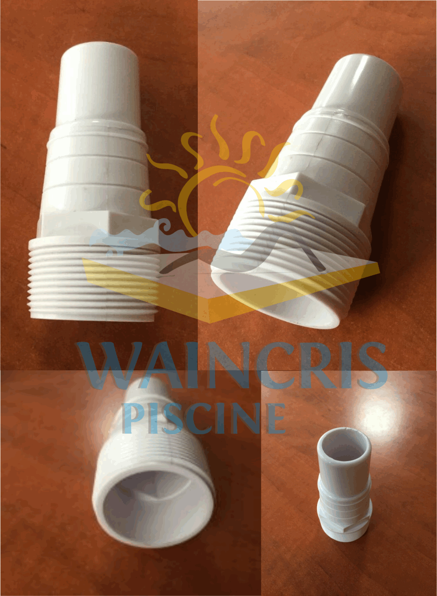Niplu conic din ABS cu filet exterior 1 1/2"