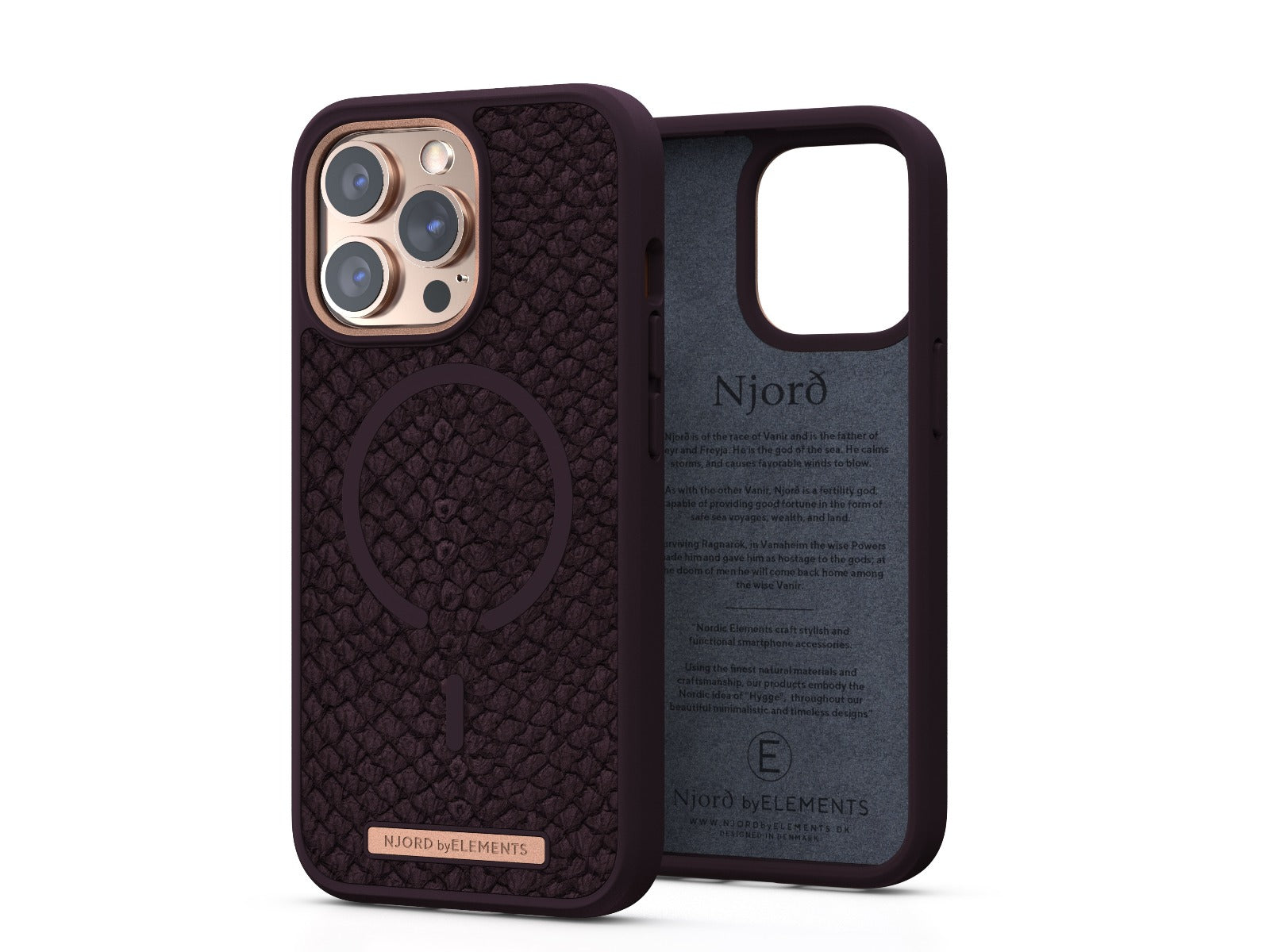 Cumpara Husa de protectie Njord Eldur pentru iPhone 13 Pro, Purple de la Mesterul Minune