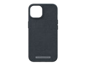Cumpara Husa de protectie Njord Suede Comfort+ pentru iPhone 14, Negru de la Mesterul Minune