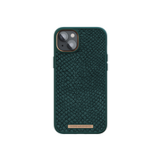 Cumpara Husa de protectie Njord Salmon cu MagSafe pentru iPhone 14 Plus, Piele, Verde de la Mesterul Minune