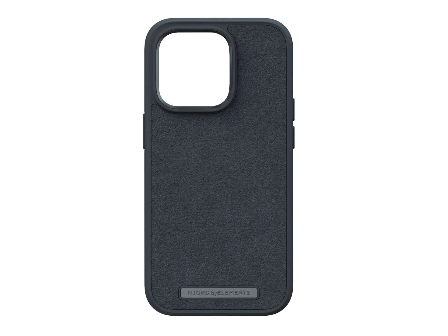 Cumpara Husa de protectie Njord Suede Comfort+ pentru iPhone 14 Pro Max, Negru de la Mesterul Minune