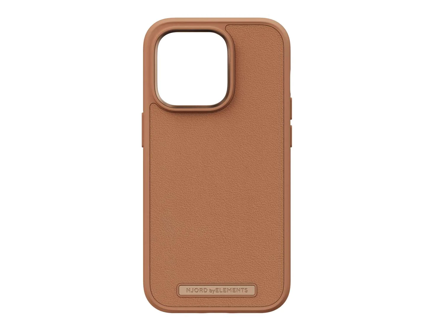 Cumpara Husa de protectie Njord Genuine pentru iPhone 14 Pro Max, Piele, Cognac de la Mesterul Minune