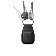 Cumpara Breloc Nomad Leather Keychain pentru Airtag, Negru de la Mesterul Minune