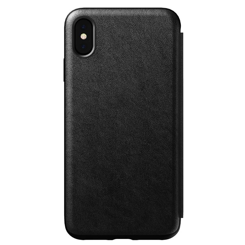 Cumpara Husa de protectie Nomad Folio pentru iPhone Xs Max, Piele, Negru de la Mesterul Minune