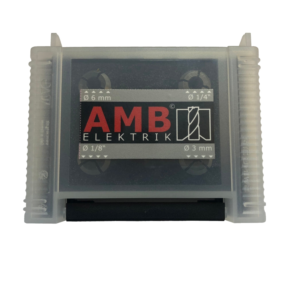 Set 4 bucsi elastice, 3, 6, 1/8", 1/4" AMB (kress) plus o piulita