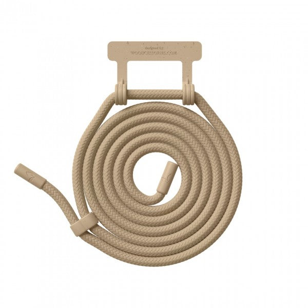 Cumpara Snur Woodcessories Change Case Lanyard pentru Husa de protectie Woodcessories - Taupe Brown de la Mesterul Minune