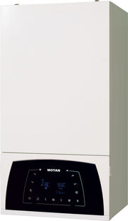 Pachet apartament cu 3 camere, centrala termica Motan Condens Plus 100 25 kW, condensatie, termostat Salus IT 500, kit evacuare inclus, calorifere otel, kit armaturi centrala, robineti calorifer