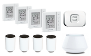 Pachet automatizare Salus Smart Home apartament sau casa 4 zone,
