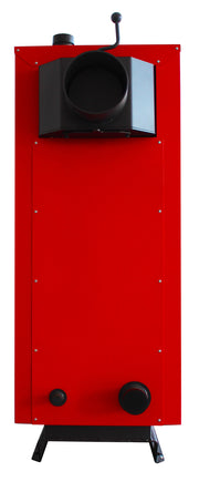 Pachet Cazan (centrala) pe combustibil solid, (lemn, carbune), Fornello Praktik 25 kW, Cos Inox, Calorifere Aluminiu Fornello Alvo, Boiler, Vas Expansiune, Pompa, Fitinguri Montaj