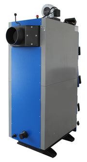 Pachet Cazan (centrala) pe combustibil solid, (lemn, carbune), Fornello Joker 55 kW, Puffer 800 litri, Boiler, Vas Expansiune, Pompa, Fitinguri Montaj