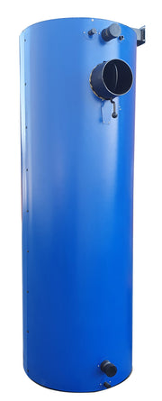 Pachet Cazan (centrala) pe combustibil solid tip lumanare Fornello Turbo 35 kW, Radiatoare Otel, Boiler, Vas Expansiune, Pompa, Fitinguri Montaj