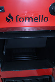 Pachet Centrala Mixta Lemn si Peleti Fornello Eco Energy WB 35 kW, Boiler termoelectric, Vas expansiune, Pompa, Arzator Fornello B-HOME 34 kW cu snec B-MAX, Buncar peleti 280 kg si fitinguri montaj