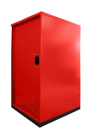 Pachet Centrala Mixta Lemn si Peleti Fornello Eco Energy WB 25 kW, Cos Inox, Boiler termoelectric, Vas expansiune, Pompa, Arzator Fornello B-HOME 34 kW cu snec B-MAX, Buncar peleti 280 kg si fitinguri montaj