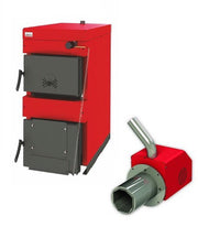 Pachet centrala mixta combustibil solid si peleti Sunsystem Burnit NWB MAX 70 KW cu arzator Peleti Pell 70 kw, snec, aprindere automata