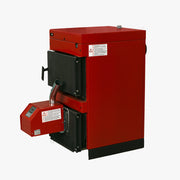 Pachet centrala mixta combustibil solid si peleti Sunsystem Burnit NWB MAX 70 KW cu arzator Peleti Pell 70 kw, snec, aprindere automata