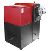 Pachet Centrala mixta Lemn/Pelet Fornello Tera 28 kW, calorifere otel, boiler, termostat, aspirator, pompa, vas expansiune, fitinguri, aprindere automanta la peleti, buncar peleti 95 kg, creuzet fonta, curatarea facila, pentru 180 mp