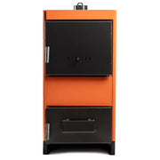 Pachet Centrala pe combustibil solid Fiama W 45 kW, Cos inox, Boiler Termoelectric, Vas Expansune, Pompa si Fitinguri Montaj