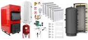 Pachet Centrala pe combustibil solid Fornello Eco Energy WB 25 kW, Puffer 800 litri, Calorifere Aluminiu Fornello Alvo, Boiler Termoelectric, Vas Expansune, Pompa si Fitinguri Montaj