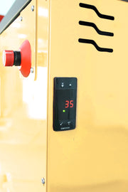 Pachet Centrala pe lemne FORNELLO SAUNA CREAM 30 kw echipata cu pompa de circulare, cos inox, boiler termoelectric 100l, vas expansiune si kit montaj