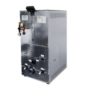 Pachet termosemineu pe peleti Fornello CALORE COMPACT 25 kW, pompa electronica, vas expansiune, arzator inox, grup de siguranta, kit evacuare 3.5 ml, termostat, aspiratior, boiler 100L, Radiatoare Aluminiu si Fitinguri montaj