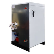 Pachet Centrala pe peleti Fornello Eco Energy 25 kW, complet echipata cu pompa, vas expansiune, automatizare, boiler, kit evacuare 3.5 ml, Termostat Salus 091FLRFV2 si Aspirator Cenusa, curatare facila, pana la 200 mp, arzator fonta