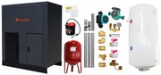 Pachet Centrala pe peleti Fornello Eco Energy 35 kW, echipata cu