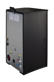 Pachet Centrala pe peleti Fornello EVA B Black 25 KW, pompa circulatie, vas expansiune, Grup siguranta, WI-FI, buncar, tiraj fortat, kit evacuare 2.5 ml, Clasa A++, recomandat pentru 160 mp, Negru