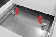 Pachet centrala pe peleti Fornello INCANTO COMPACT 35 kW, pompa electronica, vas expansiune, arzator inox, grup de siguranta, kit evacuare 3.5 ml, sistem de curatare MECANICA a creuzetului si drumurilor de fum, culoare alb