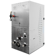 Pachet centrala pe peleti Fornello INCANTO COMPACT 35 kW, pompa electronica, vas expansiune, arzator inox, grup de siguranta, kit evacuare 3.5 ml, termostat, aspiratior, boiler 100L si Fitinguri montaj centrala/boiler