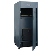 Pachet control de la distanta Centrala pe peleti Fornello King Plus 25 KW, calorifere aluminiu, boiler, termostat, aspirator, kit evacuare, fitinguri, pompa de circulatie, vas de expansiune, supapa de siguranta, automatizare, rezervor pentru peleti 1