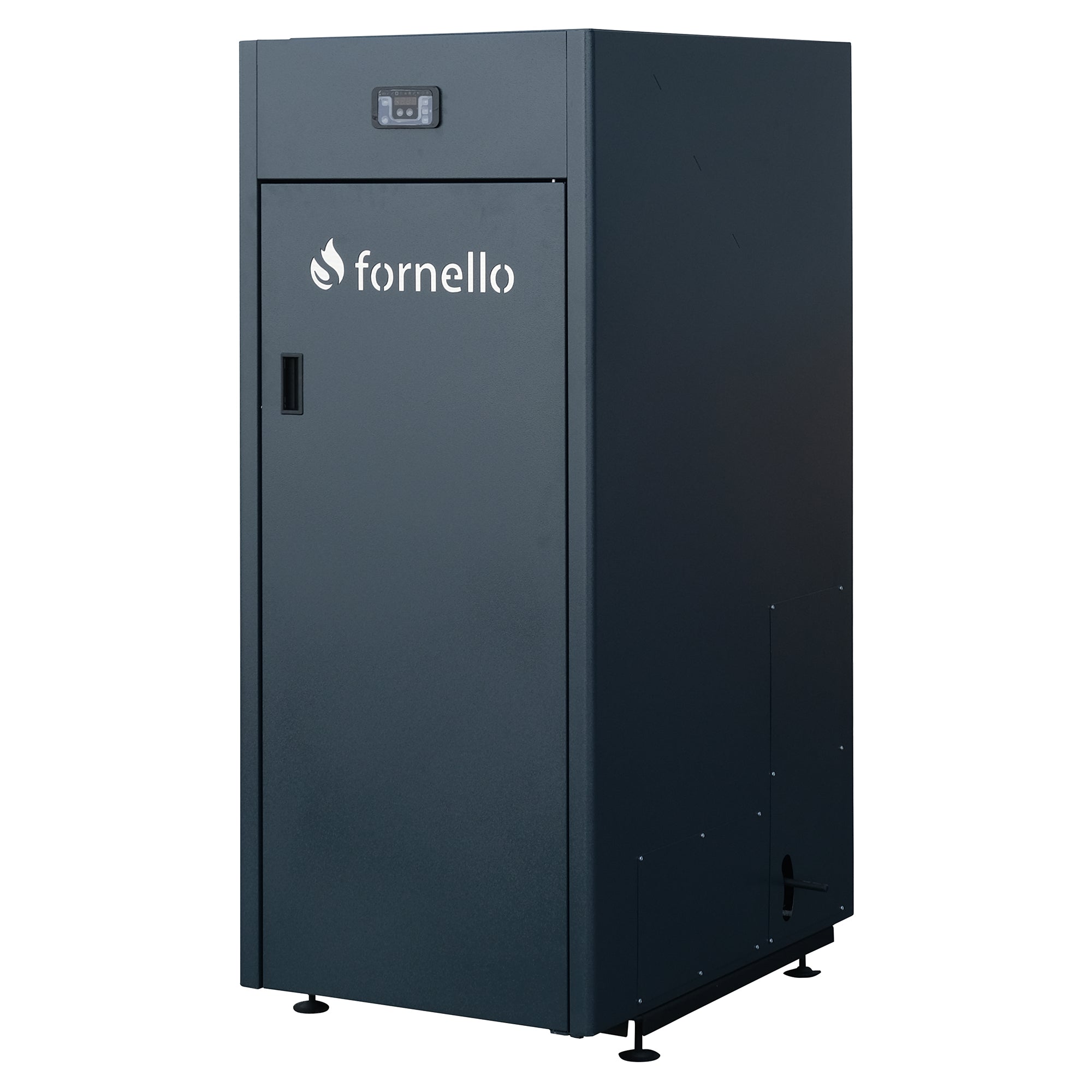Pachet control de la distanta Centrala pe peleti Fornello King Plus 30 KW, calorifere aluminiu, boiler, termostat, aspirator, kit evacuare, fitinguri, pompa de circulatie, vas de expansiune, supapa de siguranta, automatizare, rezervor pentru peleti 1