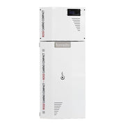 Pachet Centrala termica compacta pe peleti Fornello Rossi Camino Compact 25 kw, pompa de circulatie, vas expansiune, tiraj fortat, Ecodesign, A+, Kit evacuare 3.5 ml, Boiler Termoelectric Fornello 100 l, Termostat Salus 091FLRFV2, Aspirator si Kit mo
