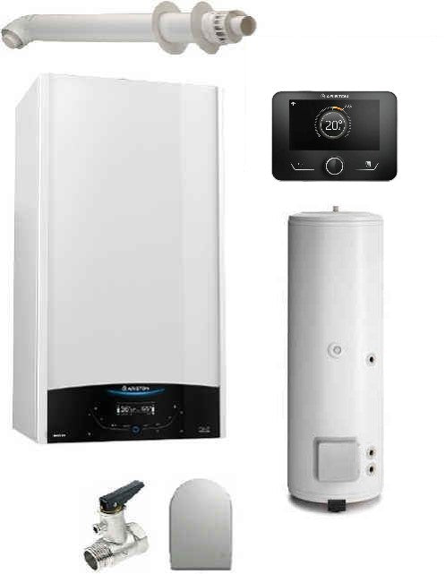 Pachet centrala termica in condensare Genus ONE System 30 cu boiler BC1S 300 L