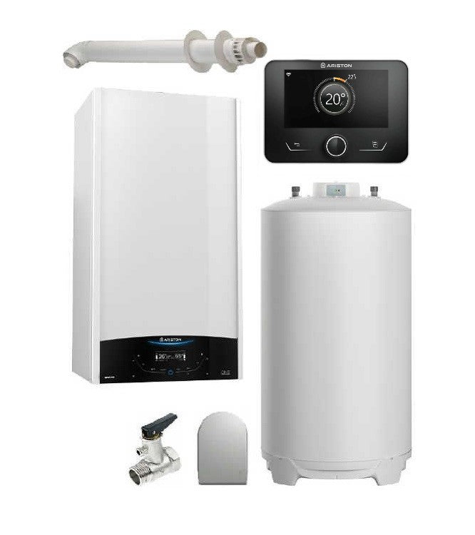 Pachet Centrala termica in condensare Genus ONE System 35 cu boiler BCH 200 L
