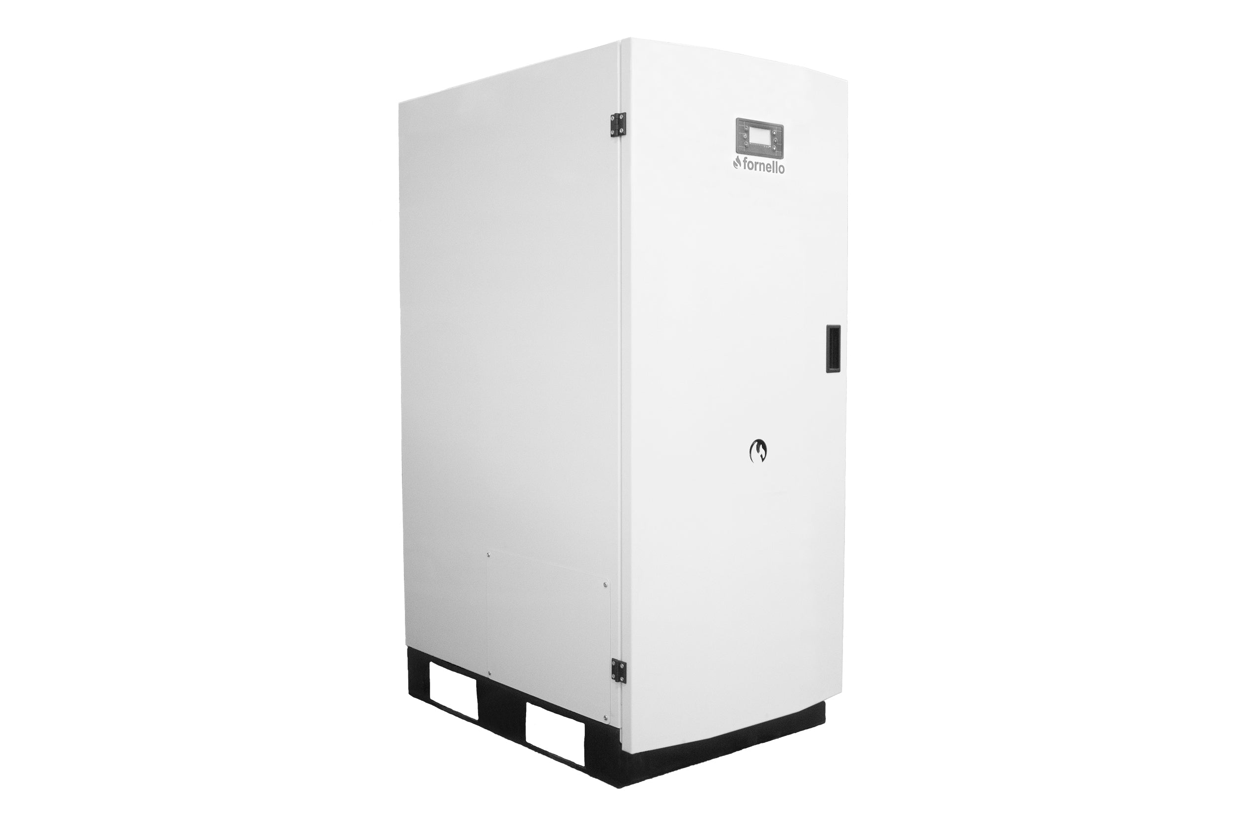 Pachet Centrala termica pe peleti Fornello GT 35 Standard, 35 KW, pompa circulatie, vas expansiune, calorifere aluminiu Fornello Alvo, boiler, kit evacuare, termostat, aspiratior, manometru, fitinguri, curatare mecanica arzator si schimbator, A+