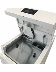 Pachet Centrala termica pe peleti Fornello Lidya Compact 25 kw, echipata cu pompa electronica Grundfos, vas expansiune, manometru, aerisitor, supapa, arzator inox, A+, Puffer P 500l, Cos inox 6 ml 120 mm, Boiler Termoelectric Fornello 10