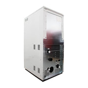 Pachet Centrala termica pe peleti Fornello Lidya Compact 25 kw, pompa Grundfos, arzator inox, curatare mecanica arzator si schimbator, A+, Kit evacuare 3.5 ml, Boiler Fornello 100 l, Termostat Salus 091FLRFV2, Aspirator si Kit montaj