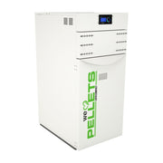 Pachet Centrala termica pe peleti Fornello Lidya Compact 25 kw, pompa Grundfos, arzator inox, curatare mecanica arzator si schimbator, A+, Kit evacuare 3.5 ml, Boiler Fornello 100 l, Termostat Salus 091FLRFV2, Aspirator si Kit montaj