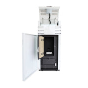 Pachet Centrala termica pe peleti Fornello Lidya Compact 25 kw, pompa Grundfos, arzator inox, curatare mecanica arzator si schimbator, A+, Kit evacuare 3.5 ml, Boiler Fornello 100 l, Termostat Salus 091FLRFV2, Aspirator si Kit montaj