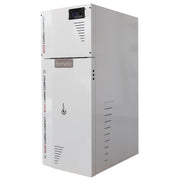 Pachet Centrala termica pe peleti Fornello Rossi Camino Compact 35 kw, pompa de circulatie, vas expansiune, tiraj fortat, Ecodesign, A+, Boiler Termoelectric Fornello 100 l, Termostat Salus 091FLRFV2, Aspirator si Kit montaj