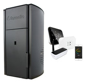 Pachet control de la distanta Centrala pe peleti Fornello Royal B 25 KW, pompa circulatie, vas expansiune, telecomanda, buncar tiraj fortat, recomandat pentru 160 mp si termostat Wi-Fi Salus IT 500