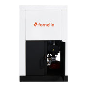 Pachet control de la distanta Centrala pe peleti Fornello Eco Energy 25 kW, complet echipata pentru incalzire, pompa circulatie, vas expansiune, automatizare, buncar peleti 45 kg, tiraj fortat, aprindere automata, curatare facila, pana la 200 mp