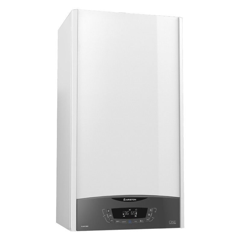 Pachet de baza centrala termica in condensare Ariston CLAS ONE+ WI-FI 24, 24 KW, termostat ambient si pachet instalare centrala termica